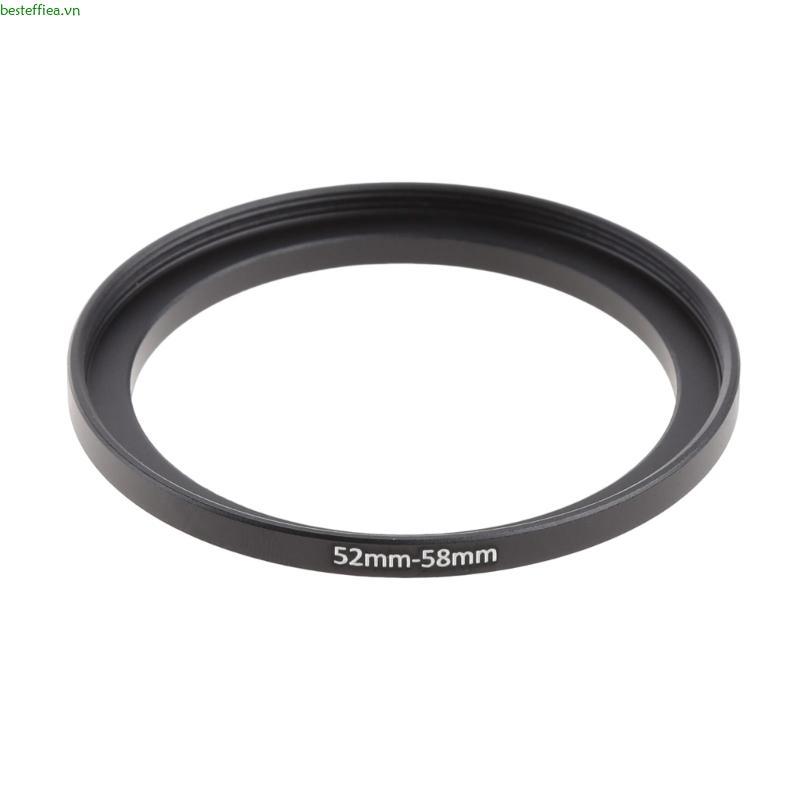 Beste Metal 52mm-58mm Step Up Filter Lens Ring Adapter 52-58 mm 52 đến 58 Bước