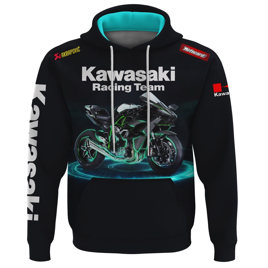 Áo hoodie Kawasaki