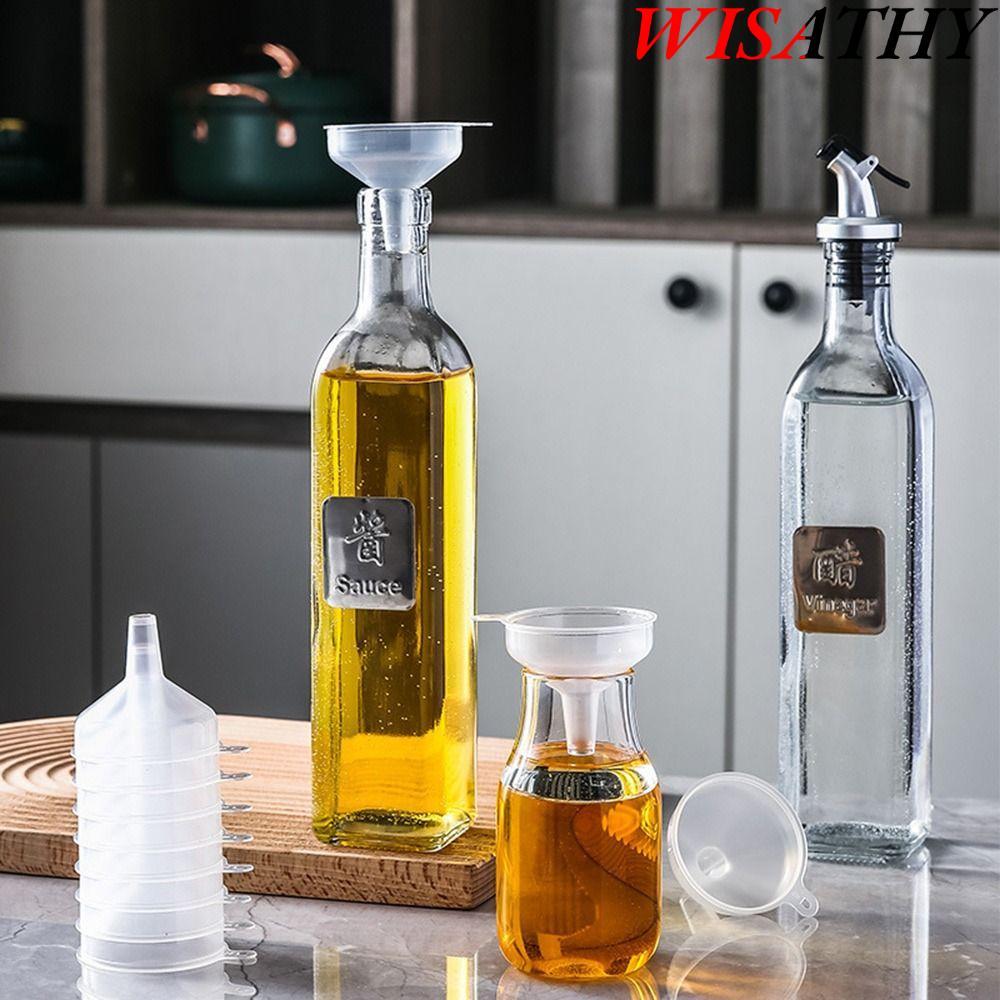 WISHY 5 Phễu, Phễu Chuyển Dạng Lỏng Để Đổ Chai Nước Phễu, Tinh Dầu Giấm Đa Năng
