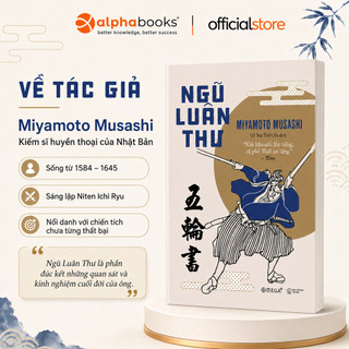 Sách - Ngũ Luân Thư - Binh pháp kinh điển của người Nhật - Miyamoto Musashi (Omega Plus)