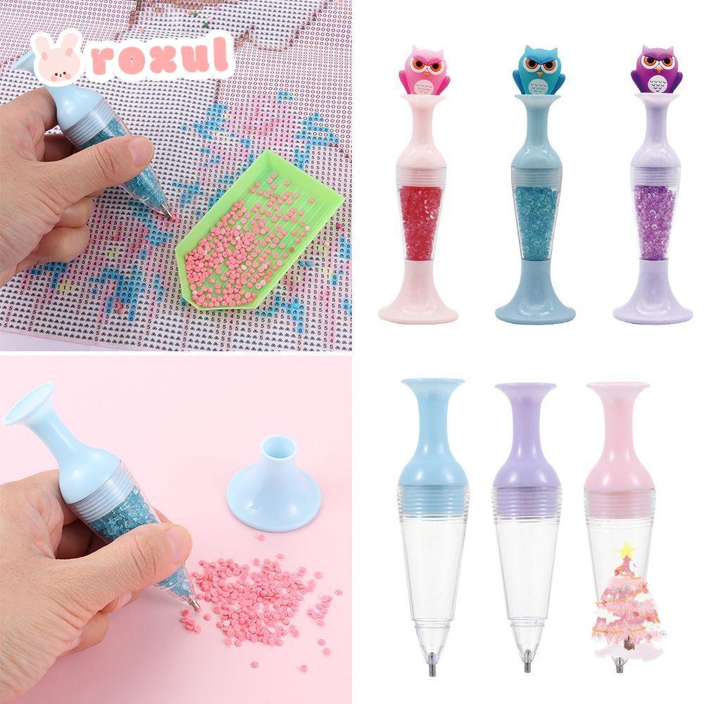 ROXUL Diamond Painting Tool DIY Flower Pot Shape Cross May Phụ kiện Tranh kim cương 5D