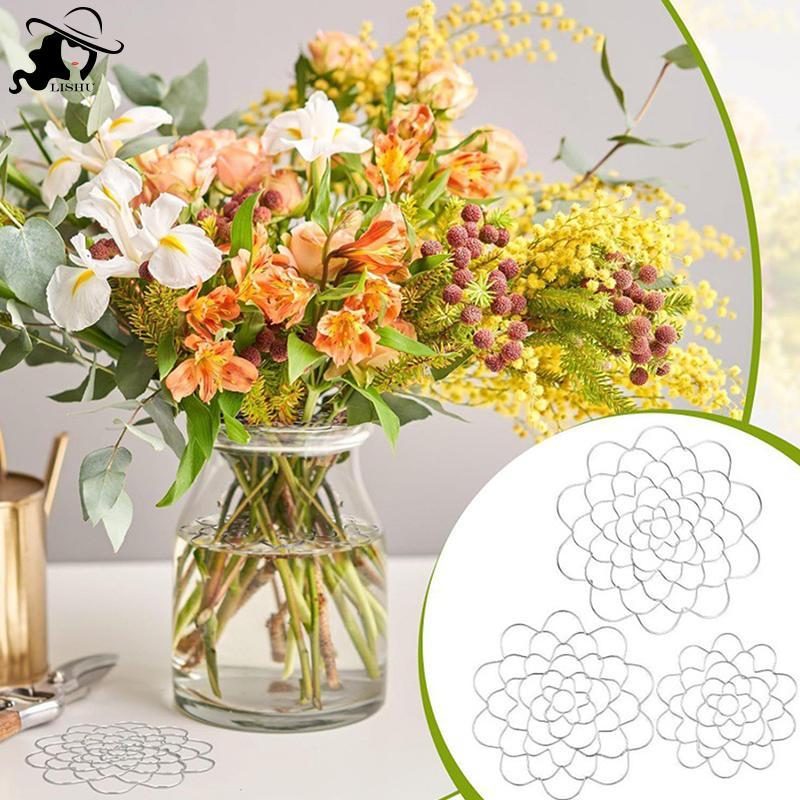 LISHU Xoắn Ốc Ikebana Thân Giá Đỡ Xoắn Ốc Ikebana Thân Giá Đỡ Cho Bình Hoa Sắp Xếp Xoắn Ốc Thân Giá 
