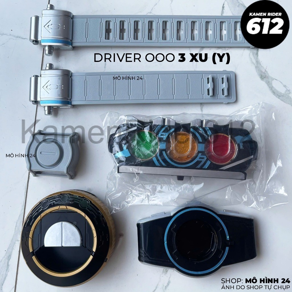 [BẢN 3 XU] Mô Hình nhập vai Thắt Lưng Driver Kamen Rider OOO 3 medal Thắt lưng lõi đồng xu ooz csm B