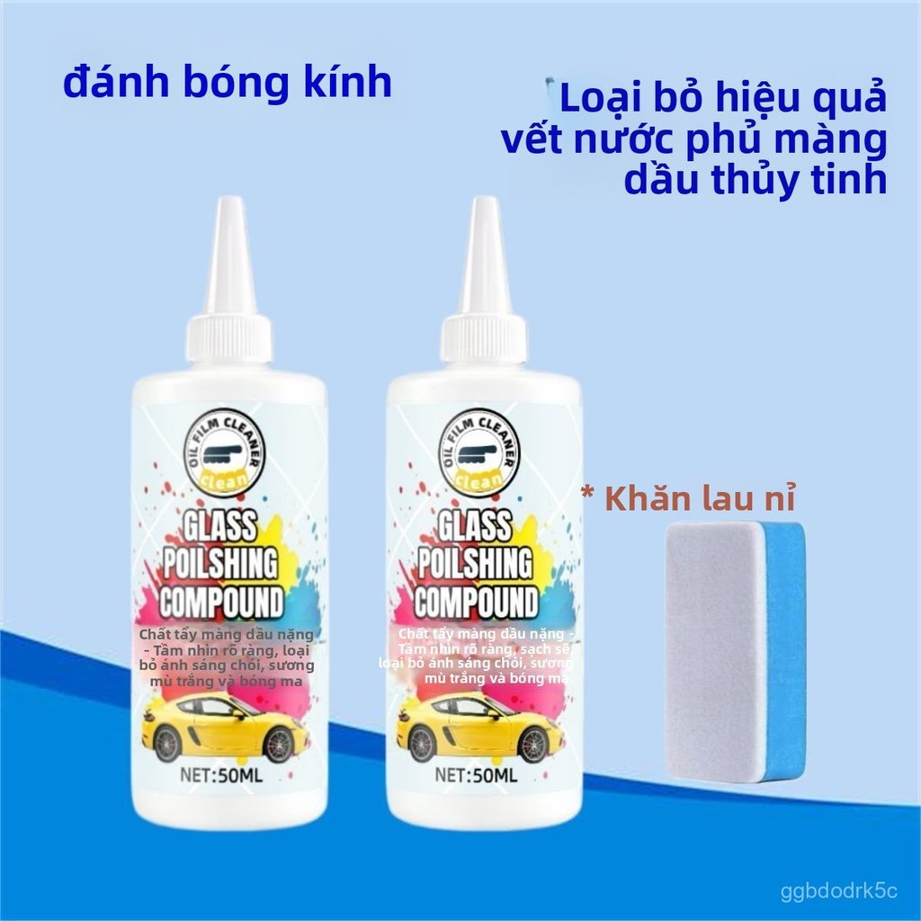 Dung dịch đánh bóng kính ô tô cerium oxide tẩy mores phủ nano kính chắn gió cửa sổ