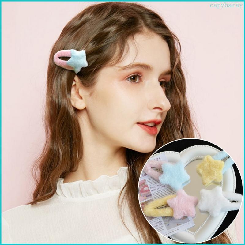 CBY Sang Trọng Ngôi Sao Y2K-Style Star Mini Star Kẹp Tóc Dễ Thương Nổ Kẹp Kẹp Tóc Y2K-Style Đồ Trang