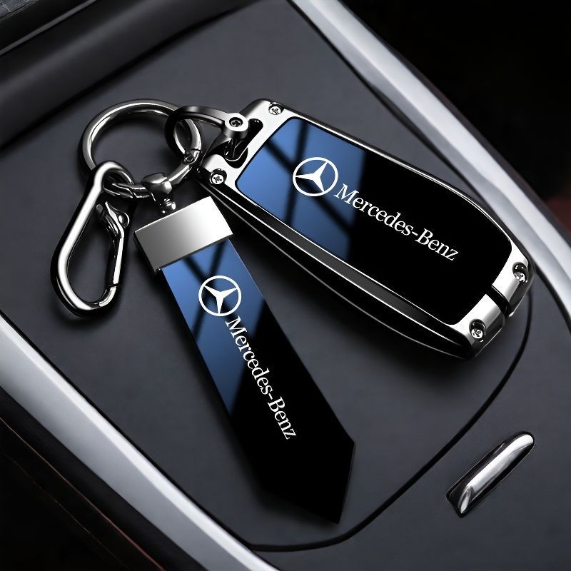Vỏ chìa khóa ô tô hợp kim kẽm Mercedes-Benz Thích hợp cho E300l / E260 / C260l / GLC300L