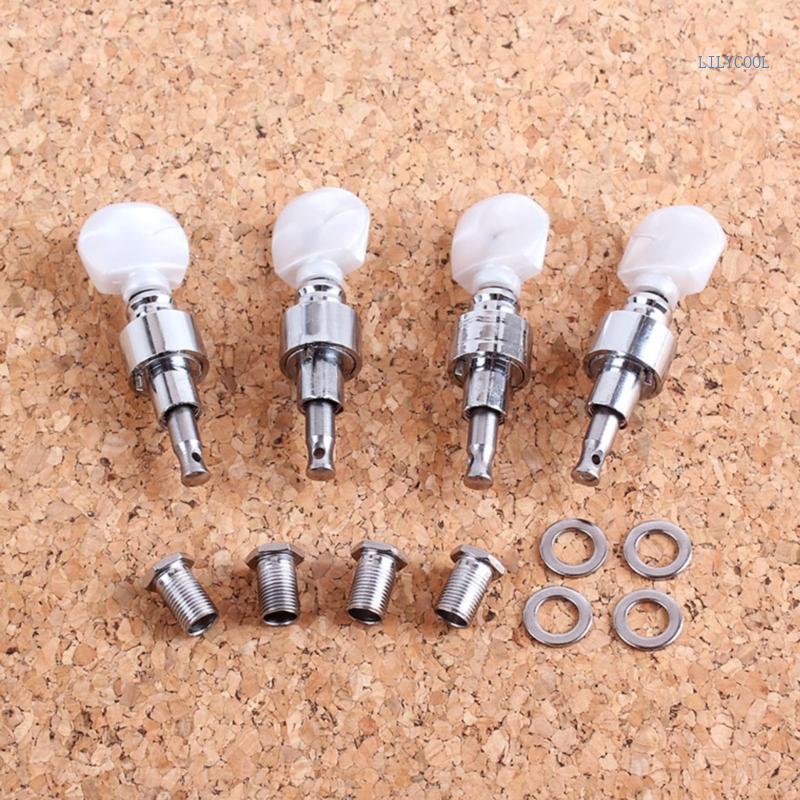 [CH] 2 Chiếc Banjo Tuner Banjo Geared Machine Pearled Pegs Tuning 2 Head Tuner Tone Keys