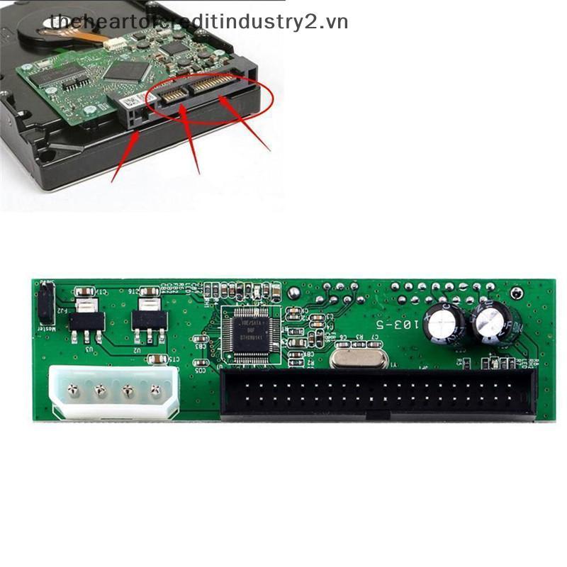 # thehear # Sata To Pata IDE Bộ chuyển đổi Plug & Play 7 + 15 Pin 3.5 / 2.5 Sata HDD DVD.
