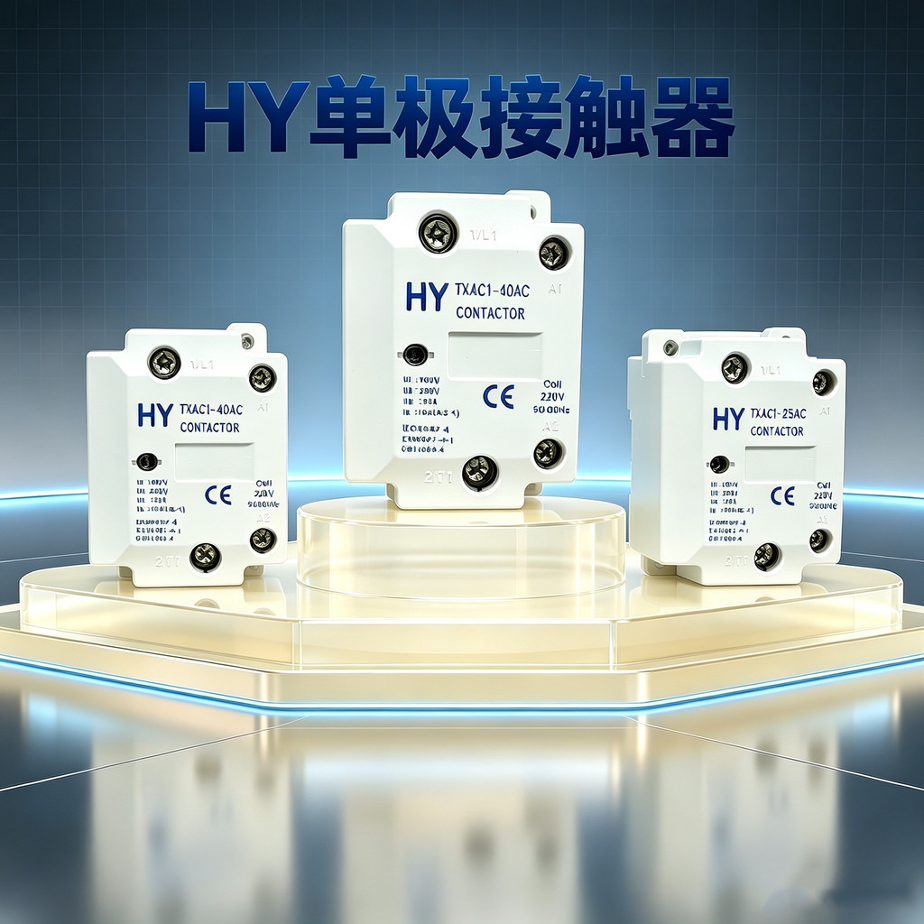 HY Single-Class AC Contactor TXAC1-10 25 40AC Máy ép phun Rơle thể rắn AC220V