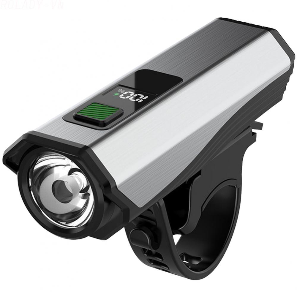 #ROYALLADY#Rechargeable Bike Light Ambient Light Adjustment For Night Riding Safety
