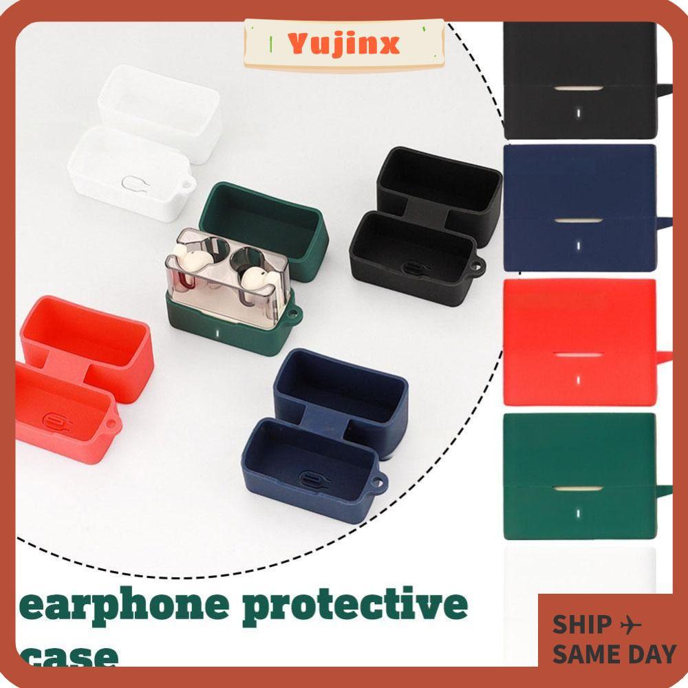 Tai nghe YUJINX, có móc khóa Vỏ tai nghe chống bụi, Vỏ hộp sạc chống sốc cao cấp chống trầy xước chố