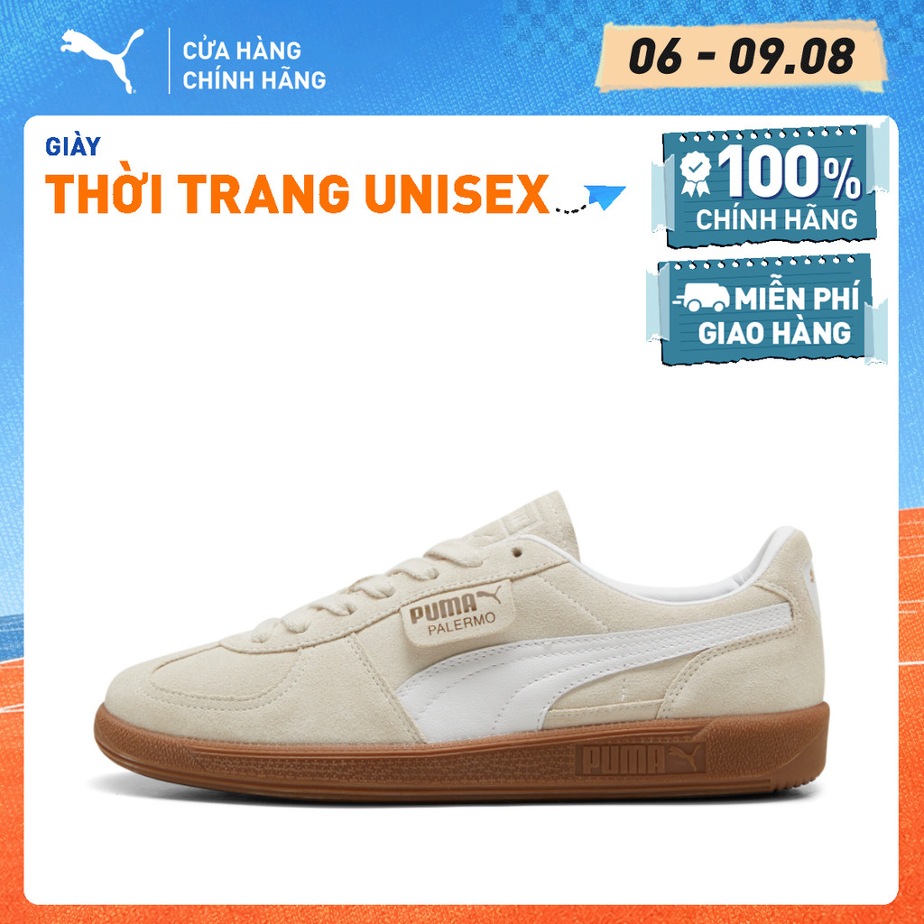 Giày Thời Trang PUMA Unisex Palermo Alpine Snow-White Màu Trắng | BigBuy360 - bigbuy360.vn