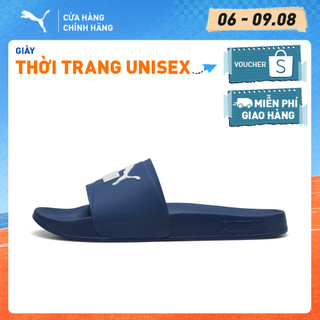 Dép Quai Ngang Thời Trang PUMA Unisex Leadcat 2.0 Flex Blue Jewel-White Màu Xanh