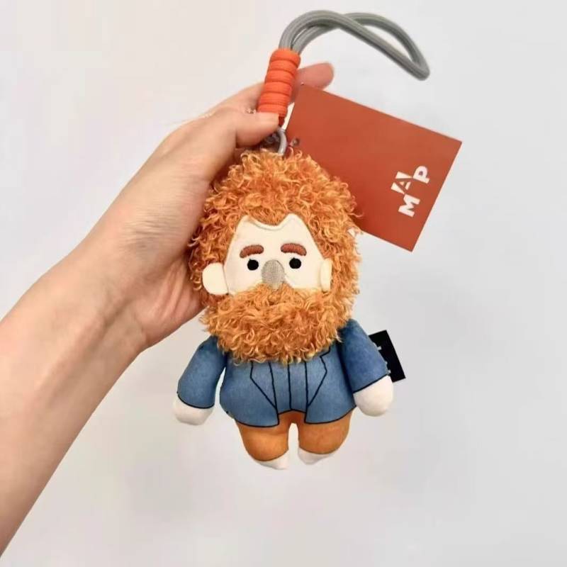 Plush Pendant Create Modern Olympic Show Pendant Plush Doll Plush Pendant Create Modern Olympic Show