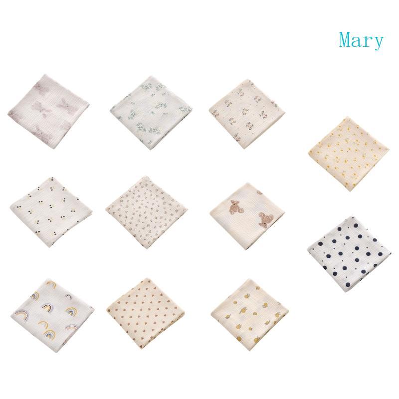 Mary Nâng Cấp Muslin Swaddle Chăn Cotton Muslin Vuông Mềm Mại Lớn Muslin Swaddles Vải Muslin Cho Bé 