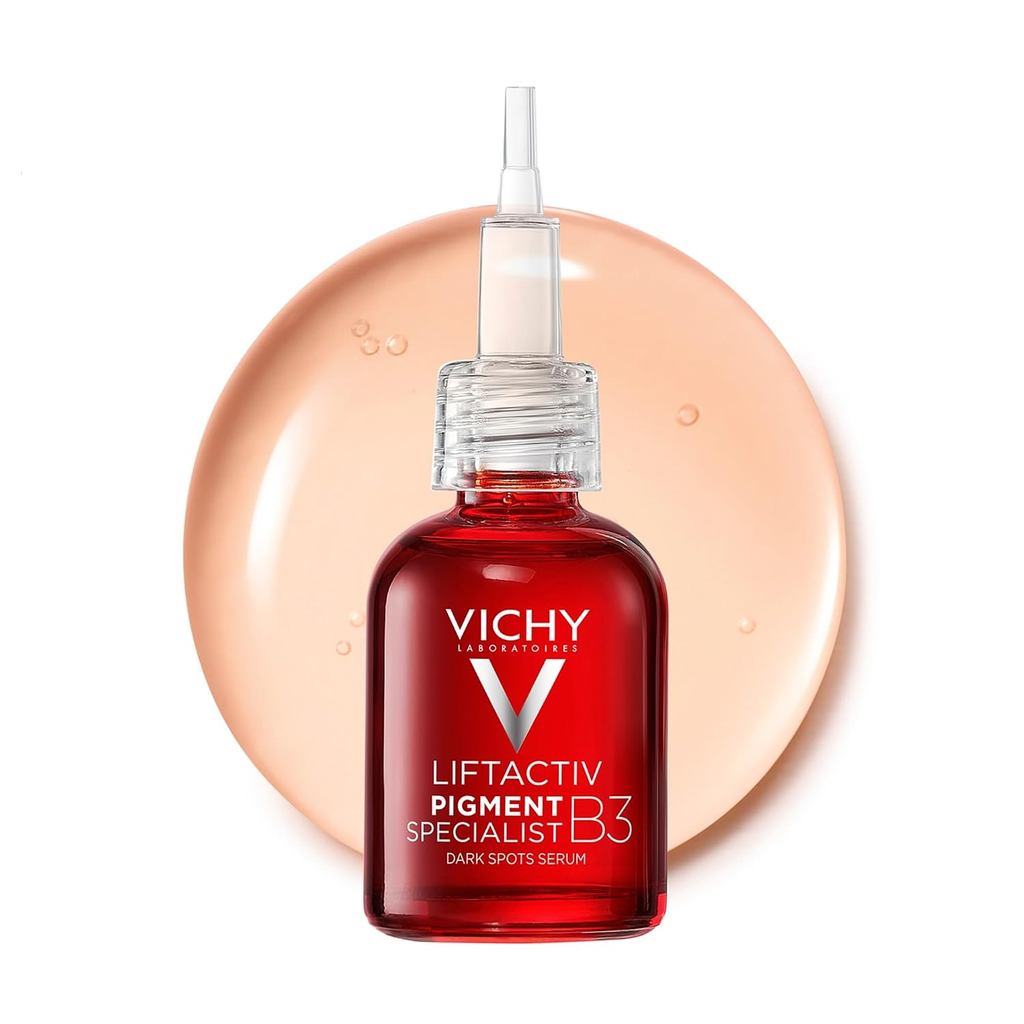 VichyLiftActivB3Serum5% Niacinamide + GlycolicAcid + TranexamicAcid + Peptide, FadesDarkSpots & Smoo