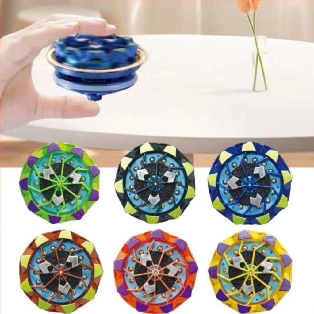 Con quay đánh lửa con quay nado xẹt lửa vô cực Spinner phát sáng Gyroscope đồ chơi con xoay trẻ em-J