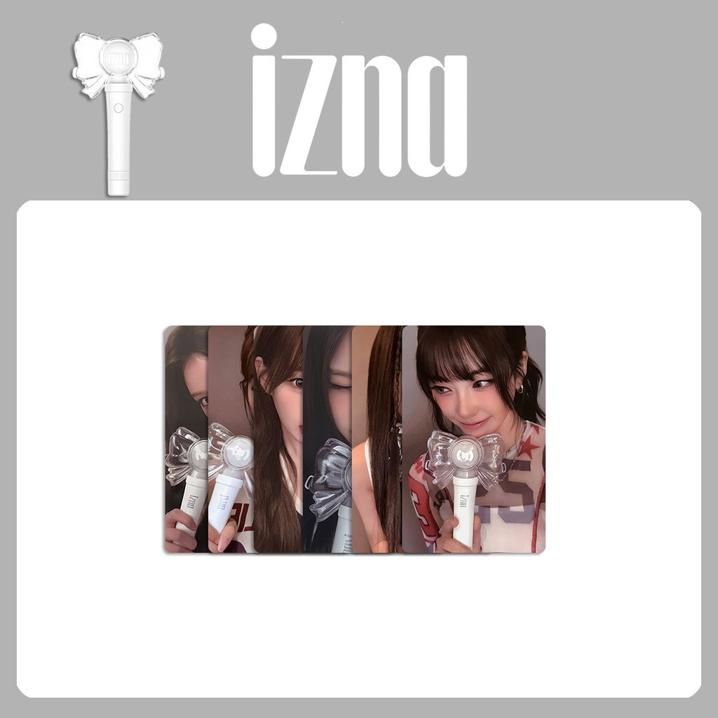 Izna lightstick thẻ ảnh fanmade/merch/đèn cổ vũ/thẻ photocard/card đặc biệt