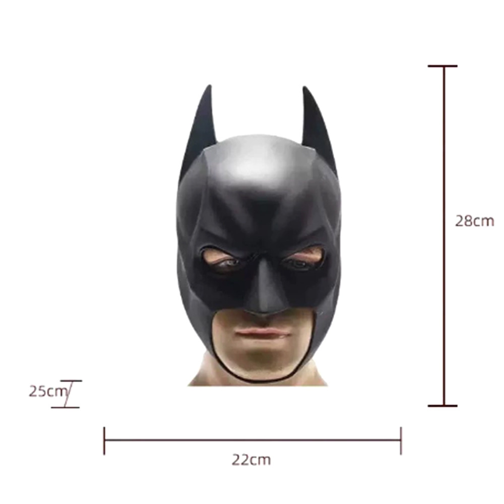 Batman Mask Head Cover Face Mask Batman Men Stylish Full Face Props Halloween Cosplay