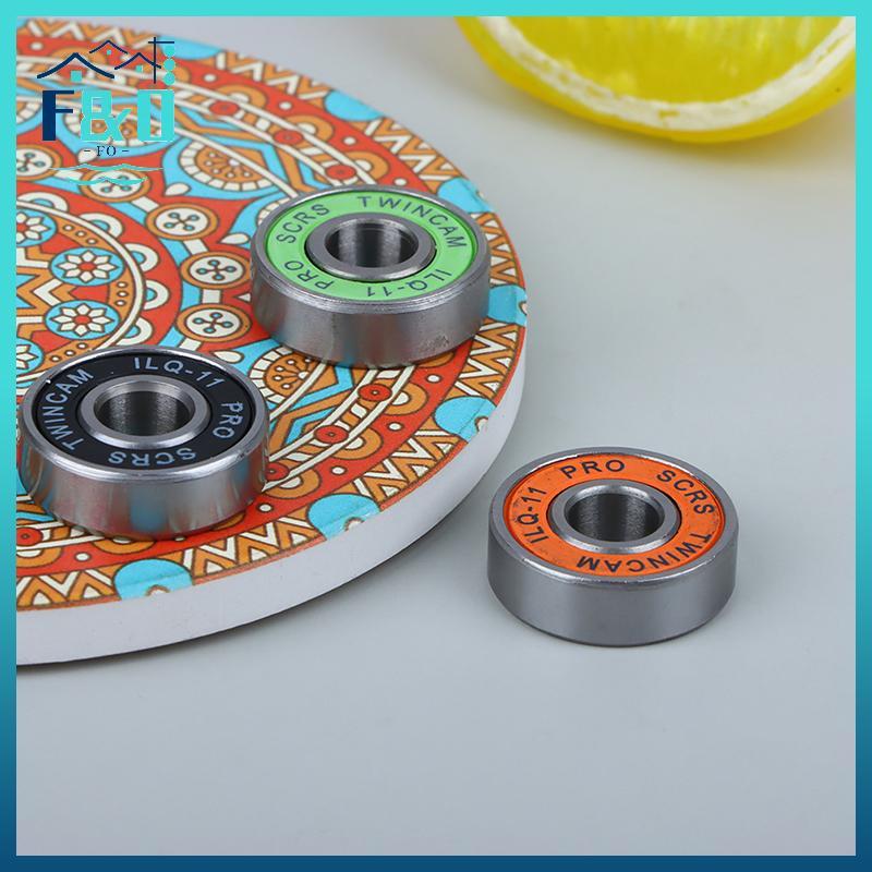 [F & O] 8 Vòng bi 608 ILQ-11 8x22x7 Longboard Speed Inline Skate Wheel Bearing Skate Scooter Smooth 