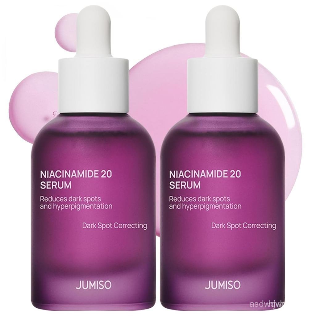 JUMISO20% NiacinamideDarkSpotSerum2-Pack – TXA + BrighteningFaceSerumValueSet – PoreCare, GlassFinis
