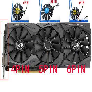 Thích hợp cho quạt Asus RX580 / 480 GTX1080Ti / 1080 / 1070Ti / 1070 / 1060 STRIX