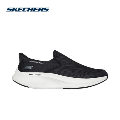 Giày Thể Thao Nam Skechers Slip-ins Gowalk Max Walker Đi Bộ-216593-BKW Air-Cooled Memory Foam