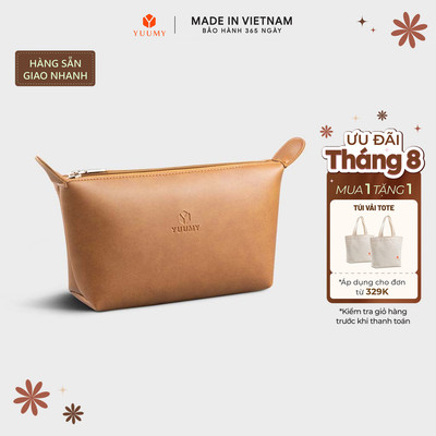 Túi Yuumy (Thời trang nữ đựng mỹ phẩm - Túi da Seasand YMP2) Bagsmart