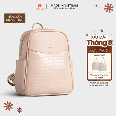 Balo Yuumy (Thời trang nữ tiện lợi cỡ trung - Balo da Seasand YBA69) Bagsmart