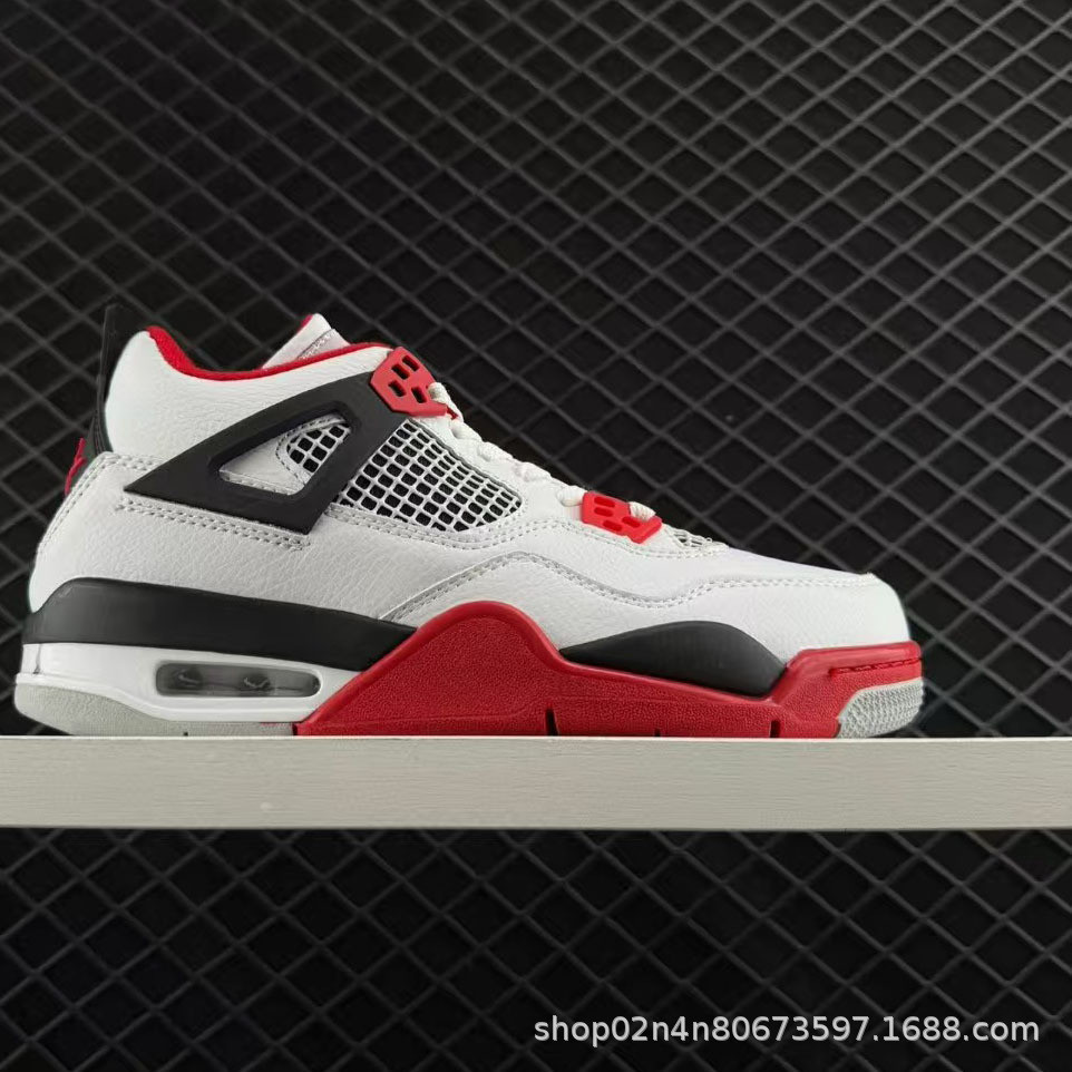 Air Jordan 4 Michael Jon Retro Giày thể thao nam phong cách nữ