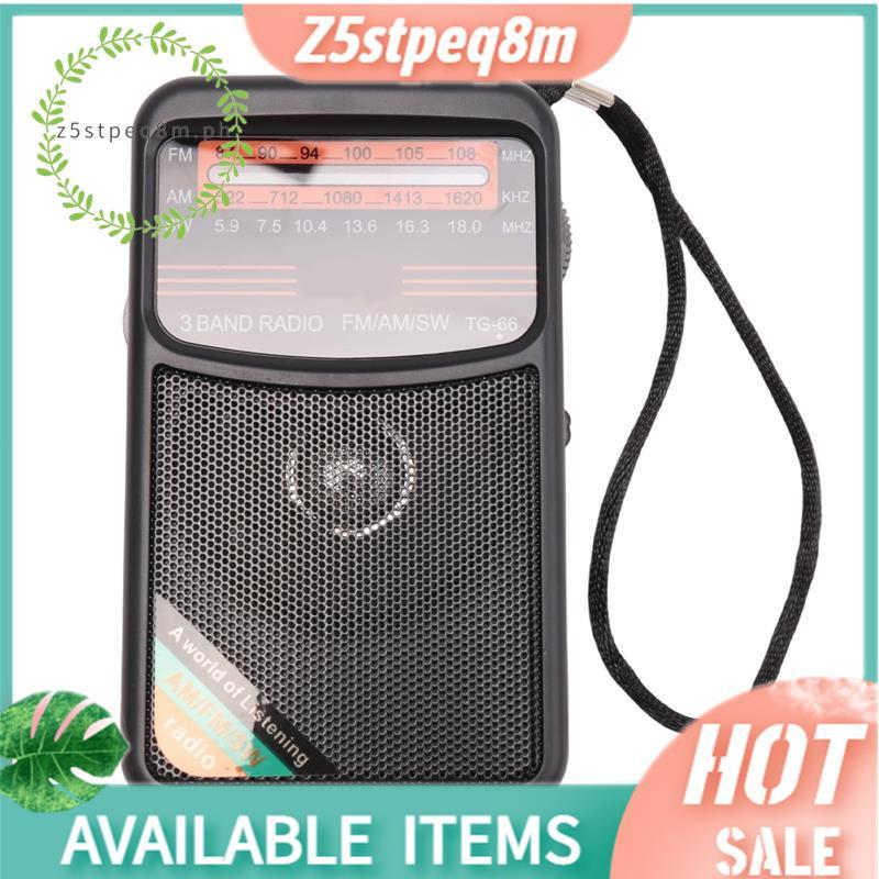 Pocket Radio Di Động Mini Full Band Radio AM / FM / SW Radio Có Pin Sạc Hỗ Trợ Tai Nghe Mini Radio C