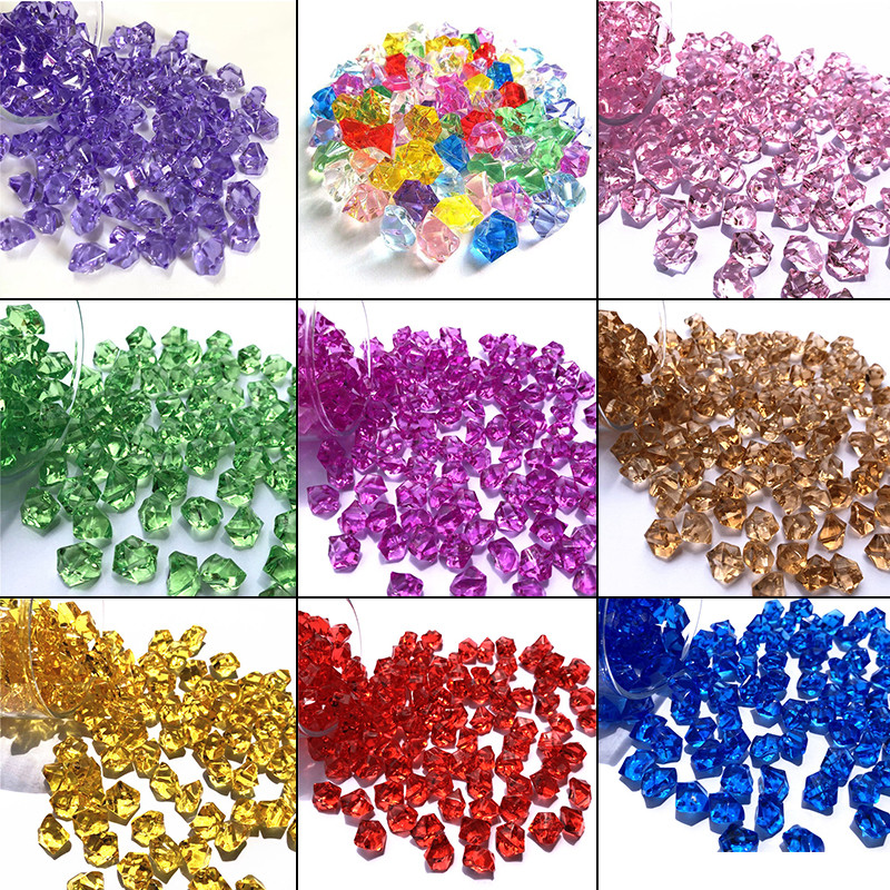 [DOLLDOLL-VN]Acrylic Stone Hot New Quality Durable Table Fish Tank Vase Filler Confetti