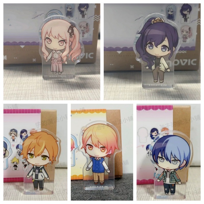 Móc khóa Anime đứng Asahina Mafuyu Tenma Tsukasa ‌Akiyama Mizuki Nam Móc Chìa Khóa Cho Nữ Hoạt Hình 