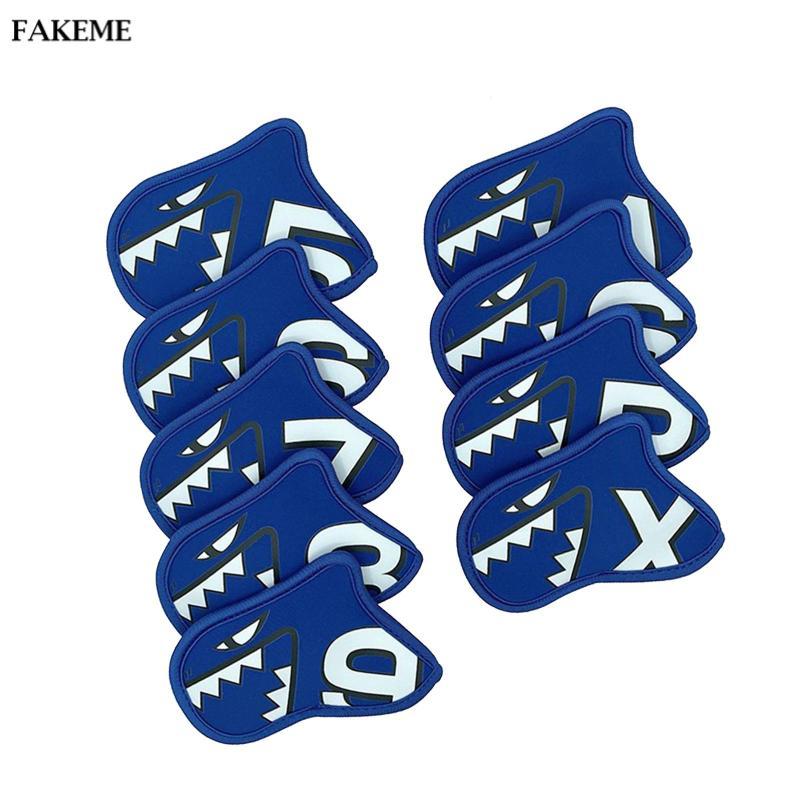 9 Chiếc Golf Club Headcovers Hợp Thời Trang 5 6 7 8 9 A P x S Golf Iron Covers Set Cho Hầu Hết Sắt Đ