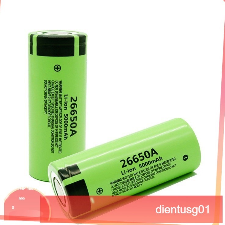 Pin Sạc  Panasonic 26650 5000mAh 3.7V