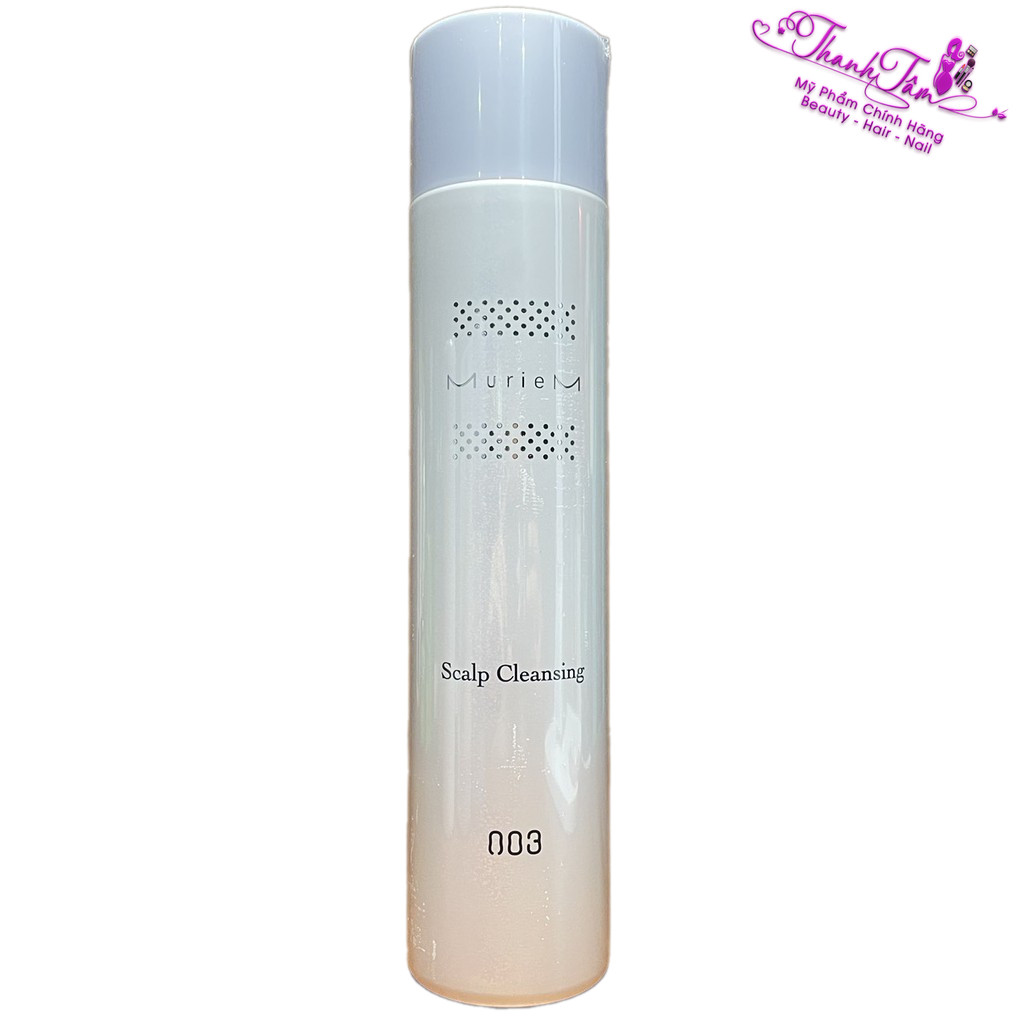 Xịt bọt làm sạch da đầu 003 Number Three Muriem Crystal Scalp Cleansing 250ml - NN