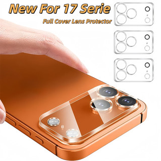  9HD Trong Suốt Bảo Vệ Ống Kính Máy Ảnh Cho iPhone 17 Air 17 Pro Max 17pro Mặt Sau Trong Suốt Chống Trầy Xước Ống Kính Cường Lực Full Cover Phim 