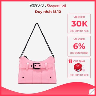 [Livestream 15.10] Vascara Túi Đeo Vai Nhấn Khóa Gài Phong Cách Y2K - SHO 0262