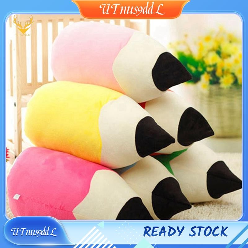 [UTnus9ddL] Gối bút chì dễ thương trong lớp học Gối sang trọng cho trẻ em Góc đọc sách Trở lại trườn