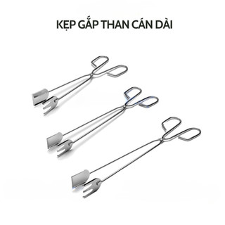 Kẹp Gắp Than đa Năng, Kẹp Gắp Thức ăn, Kẹp Gắp Than Nướng BBQ Cắm Trại, Camping - KOUTS