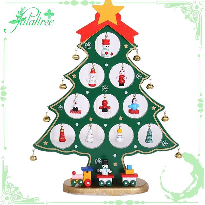 [fulaltree] Cây thông Noel bằng gỗ DIY Cây thông Noel Ngày lễ Cây thông Noel Mini Trang trí nhà cửa