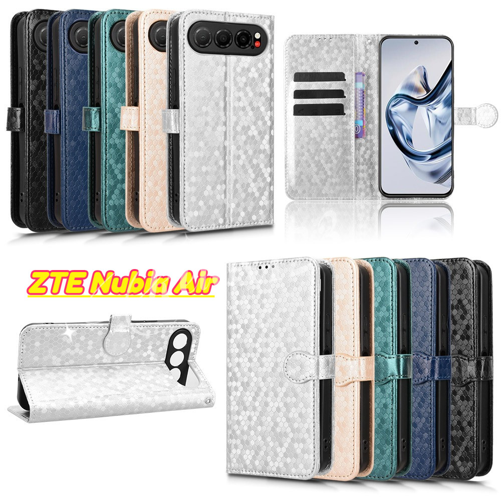 Dành Cho ZTE Nubia Air 5G 2025 ZTE nubia Air ZTE NubiaAir ZTE nubiaAir 5G 4G Vỏ 2025 Ví Lật Vỏ Điện 