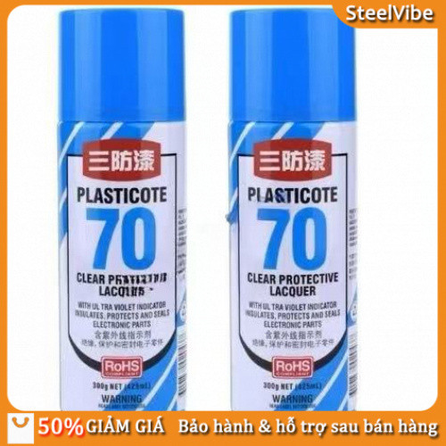 Sơn Xịt Bảo Vệ Mạch CRC70 450mL – Cách Điện, Chống Ẩm, Chống Ăn Mòn Mạch Điện