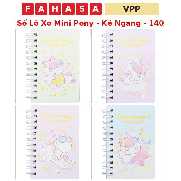 Sổ Lò Xo Mini Pony - Kẻ Ngang - 140 Trang - iiGEN IG6135