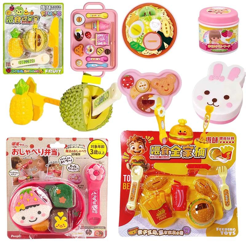 Pudding Ăn Giả Vờ Chơi Đồ Chơi Thực Phẩm sầu Riêng Hamburger Ramen Mì Ăn Đồ Chơi Tương Tác Quà Tặng