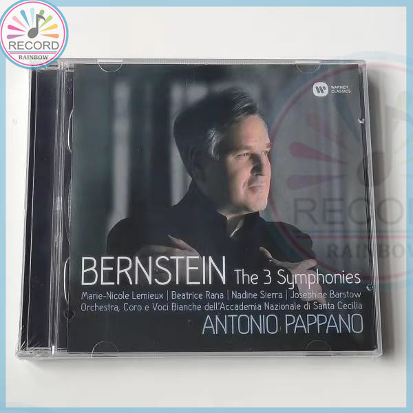 Bernstein: Symphonies Nos. 1   3, Prelude, Fugue & Riffs (Casebound Deluxe) Beatrice Rana Nadine Sie