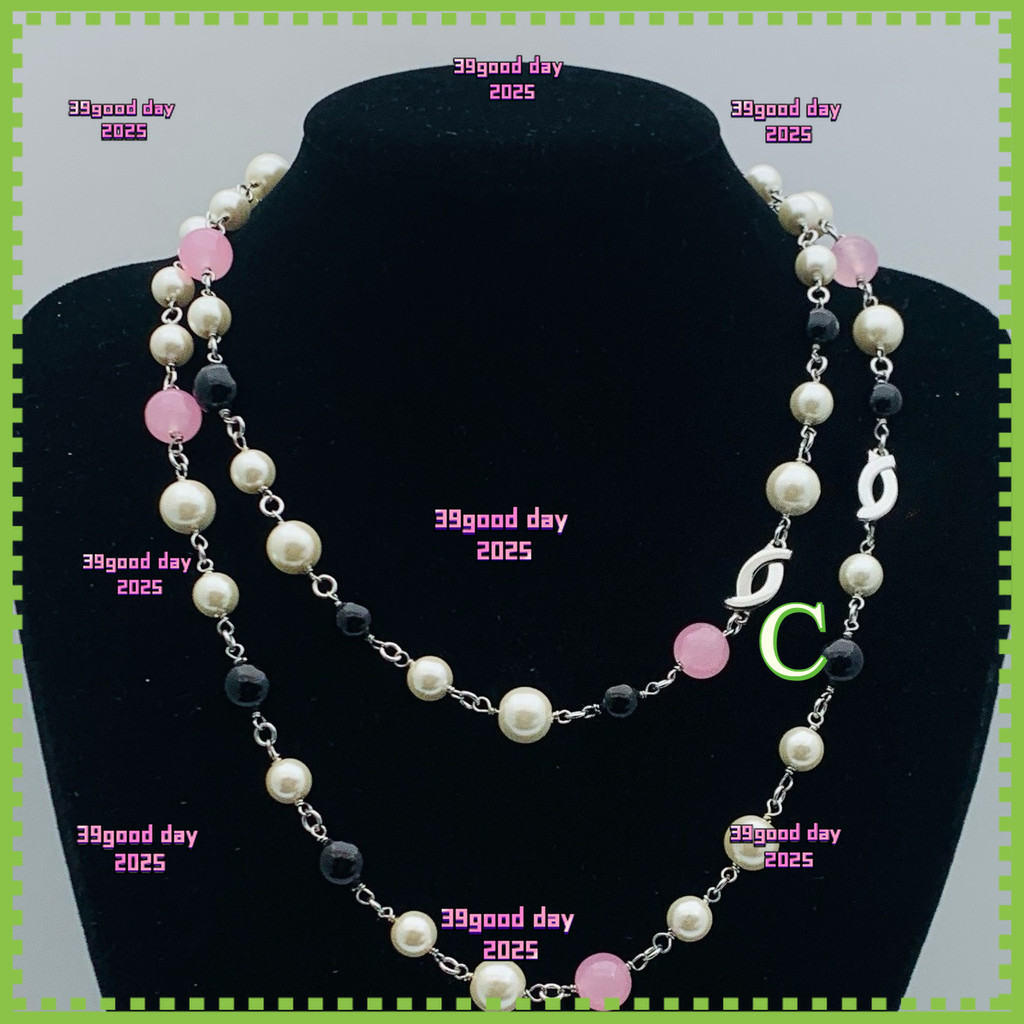 [C-gome] Vòng cổ thời trang ngọc trai màu nữ-510282