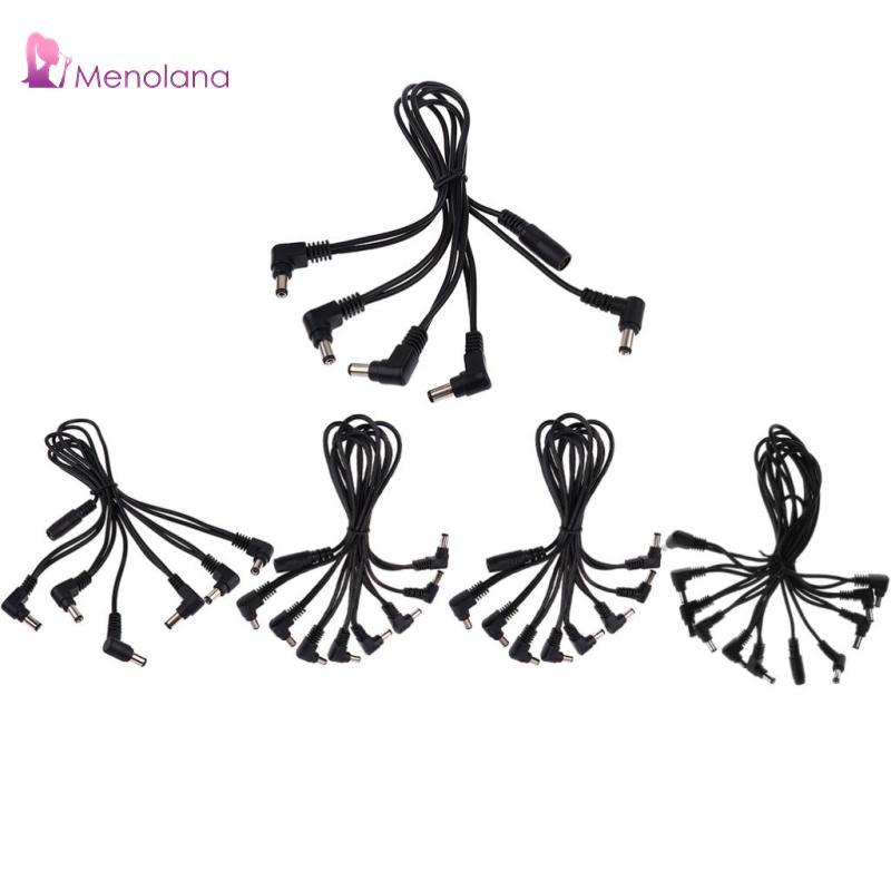 Bàn đạp hiệu ứng đàn Guitar điện Daisy Chain Cáp cấp nguồn Góc phải