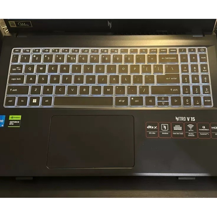 Silicon Mềm Acer Bảo Vệ Bàn Phím Cho Acer Nitro V 15 2023 15.6 inch V15 - 51 - 53DG Nitro V 15 2024 