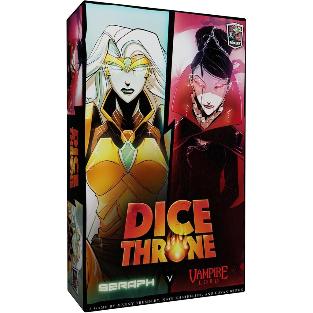 Dice Throne - Two Hero Box - Seraph v Vampire Lord - Chơi nhanh Trò chơi để bàn sưu tầm